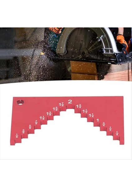 Yönlendirici ve Masa Testeresi Için Adım Derinlik Göstergesi Kurulum Blokları Yükseklik Gösterge Seti Alüminyum Adım Derinlik Göstergesi Netlik Derinliği Ölçer (Yurt Dışından) fırsatları
