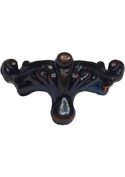 Köşe Etekli Sandık Ayağı, Kutu Ayak 1,5 cm - Eskitme