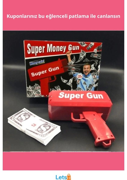 Yüksek Kalite Dolar Saçma Tabancası ile Eğlenceli Dağıtım fiyatları