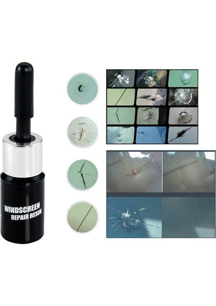 2x Ön Cam Onarım Kiti Çatlak Cam Onarım Kiti Otomatik Cam Ön Cam Crack Chip Scratch (Yurt Dışından) modelleri