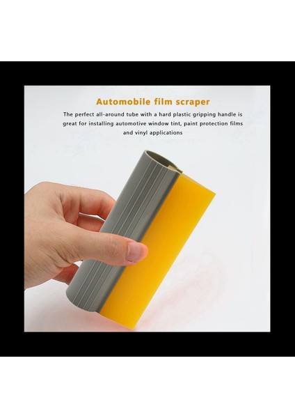 3x Turbo Sweegee Pencere Film Araçları Tüp Sıyırıcı Su Bıçağı Çıkartma Sarma Aplikatör Araba Ev Tonu Esnek (Yurt Dışından) fırsatları