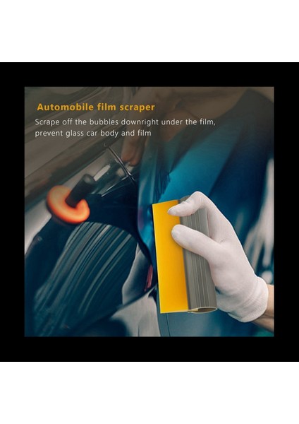 3x Turbo Sweegee Pencere Film Araçları Tüp Sıyırıcı Su Bıçağı Çıkartma Sarma Aplikatör Araba Ev Tonu Esnek (Yurt Dışından) indirimleri