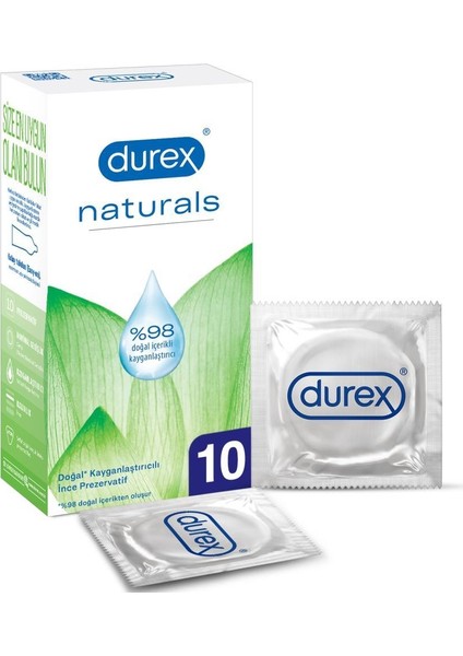Naturals Prezervatif 10'lu