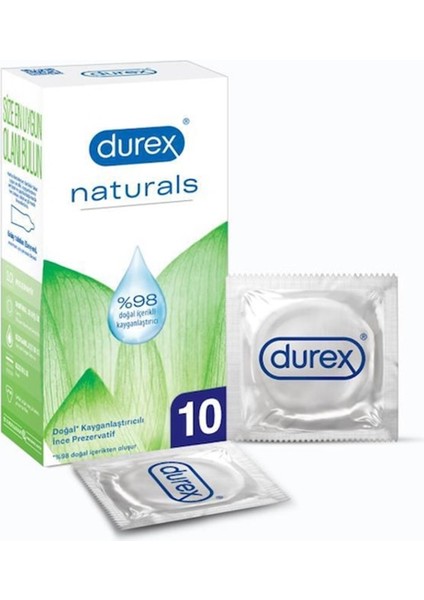 Naturals Prezervatif 10'lu