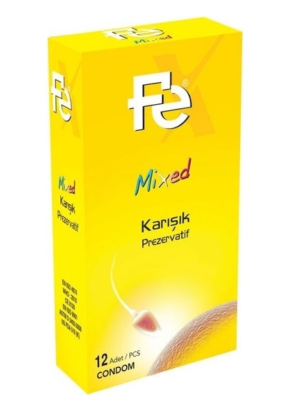Prezervatif Mixed Karışık 12'li