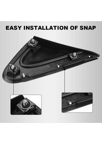 Araba Yan Ayna Köşe Üçgen Kapak Sütun Döşeme Honda Cr-V Crv 2012 -2016 75495-T0A-003 75490-T0A-003 (Yurt Dışından) fırsatları