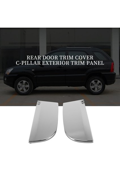 Kıa Sportage Için Araba Kapısı Kemeri Krom C Sütun Garnitörü Kapağı 2011-2016 83270-3W010 83280-3W010 (Yurt Dışından) fiyatları