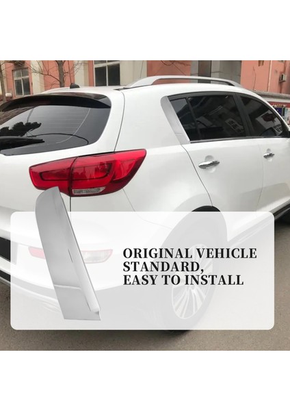 Kıa Sportage Için Araba Kapısı Kemeri Krom C Sütun Garnitörü Kapağı 2011-2016 83270-3W010 83280-3W010 (Yurt Dışından) fırsatları