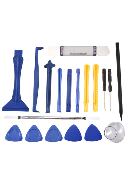 19 Pcs 1 Seti Açma Onarım Araçları Dizüstü Bilgisayar Telefon ve Ekran Sökme Araçları Iphad Cep Telefonu Tablet Pc Için iPhone Için Set Kiti (Yurt Dışından)