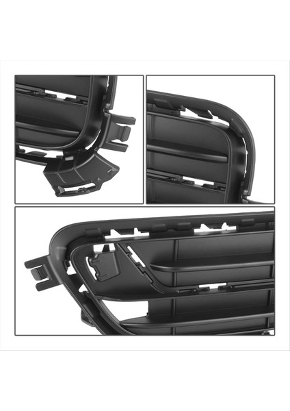 1set Ön Tampon Izgara Çerçeve ve Dış Grille Chroem Trim Şerit Bmw X3 2015-2017 51117347945/51117347946 51117347949 (Yurt Dışından)