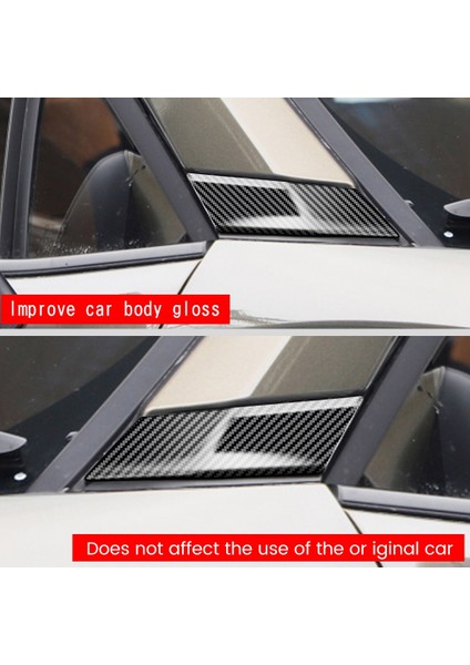 Araba Penceresi Trim Kapak Toyota Corolla Cross 2021 2022 Karbon Fiber (Yurt Dışından) indirimleri
