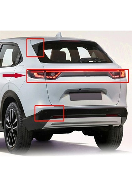 Honda Hrv Hr-V Vezel 2021-2023 Taıllamp Kapak Gulıd Külte Kullanıcı Strıp (Yurt Dışından) fırsatları