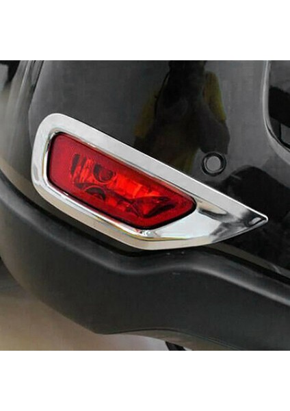 Jeep Grand Cherokee Için 2012 2012 2013-2019 Abs Krom Arka Reflektör Sis Light Lambalı Kapak Trim Çerçeve Çerçeve Araba Stil (Yurt Dışından) fırsatları