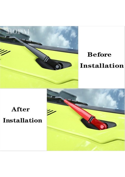 Suzuki Jimny JB74 JB64 2019 2020 2021 Için Gümüş Araba Ön Ön Cam Silecek Dekorasyon Kapağı (Yurt Dışından) fiyatları