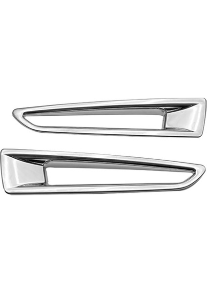 Toyota Wooly Için 2019-2021 Abs Krom Krom Arka Sis Işık Lamba Kapağı Trim Foglight Çerçeve Dekorasyon Çerçevesi (Yurt Dışından)