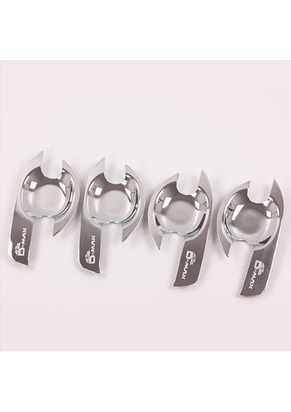 8pcs Abs Krom Araba Kapı Tutar Kılıf Kapağı Kapı Kapı Kupa Döşeme Izuzu D-Max 2012-2018 2015 Dmax Aksesuarları (Yurt Dışından) modelleri
