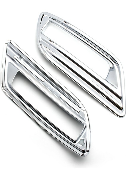 Nissan Sentra Için 2016-2019 Seden Krom Arka Tampon Sis Lambası Reflektörü Koruyun Kapak Kesme Kalıplama Arabası Dekorasyonu (Yurt Dışından)