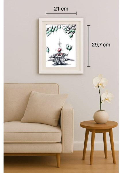 Sergey Savilov 29X21CM Orijinal Karikatür Tablo indirimleri