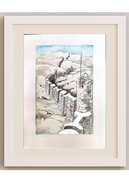 Iliytcho Alexiev 29X21CM Orijinal Karikatür Tablo fırsatları