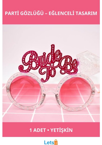 Bride To Be Parti Gözlüğü