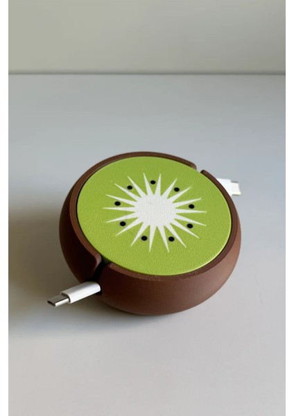 Kivi Desenli Taşınabilir Kablo Sarıcı | Kablo Düzenleyici & Organizer modelleri