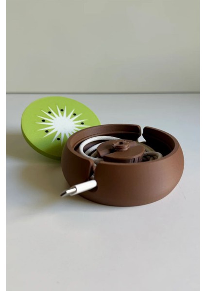 Kivi Desenli Taşınabilir Kablo Sarıcı | Kablo Düzenleyici & Organizer fırsatları