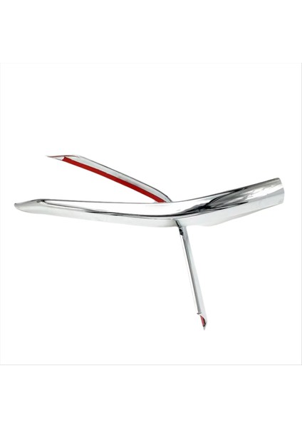 Toyota Alphard Sport 2019-2020 Elektraplatma Araç Ön Tampon Köşe Koruma Şeridi Dekoratif Parçalar (Yurt Dışından)