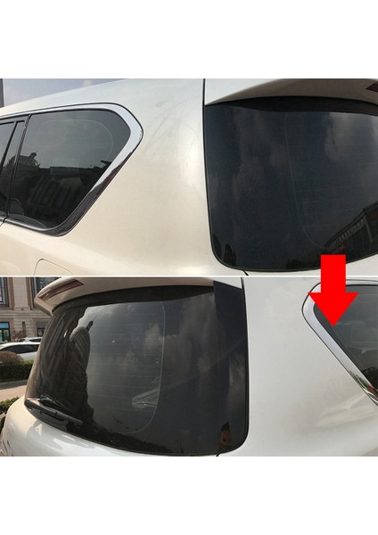 Abs Parlak Siyah Dikey Arka Cam Yan Spoiler Için Nissan Devriyesi Için Y62 2010 2011+ Arka Üçlü Köşeli Kapak Döşeme (Yurt Dışından) fiyatları