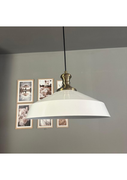 Lema Beyaz Tekli Avize Eskitme Tokmak Başlık Sarkıt Lamba Restoran Cafe Salon Avizeleri indirimleri