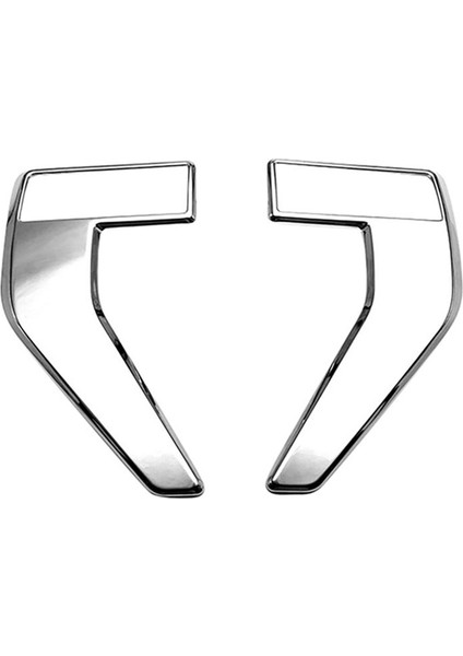 Ford F150 2020 2021 Araç Krom Yan Hava Outlet Fender Grille Havalandırmalar Trim Kapak Otomatik Dış Aksesuarlar (Yurt Dışından)