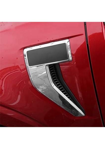 Ford F150 2020 2021 Araç Krom Yan Hava Outlet Fender Grille Havalandırmalar Trim Kapak Otomatik Dış Aksesuarlar (Yurt Dışından) modelleri