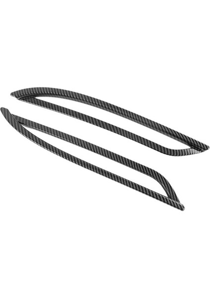 2pcs Araba Arka Sis Lamba Kapağı Tesla Için Şekillendirme Model Y 2021 2022 (Yurt Dışından)