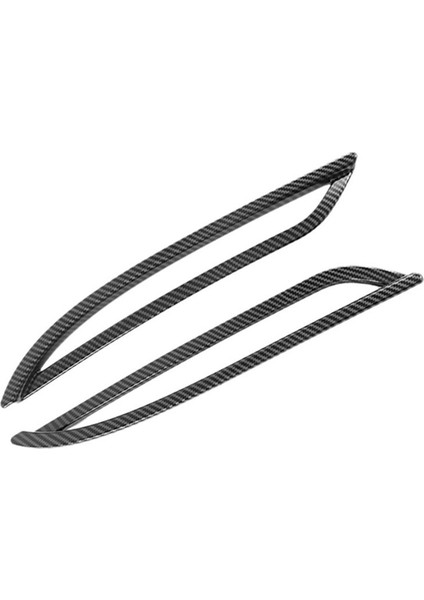 2pcs Araba Arka Sis Lamba Kapağı Tesla Için Şekillendirme Model Y 2021 2022 (Yurt Dışından) modelleri