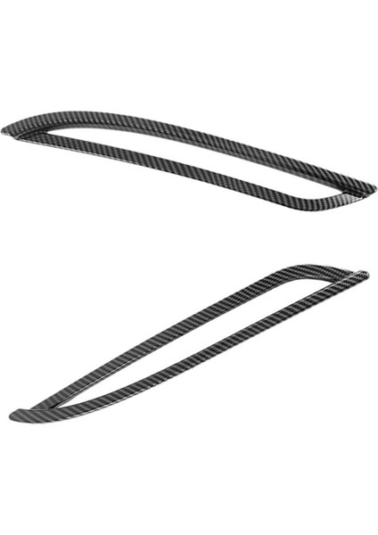 2pcs Araba Arka Sis Lamba Kapağı Tesla Için Şekillendirme Model Y 2021 2022 (Yurt Dışından) indirimleri