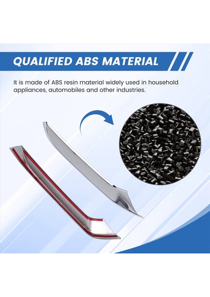 Araba Chrome Ön Tampon Alt Grille Trim Şeritler Honda Hrv Hr-V-Vzel 2021 2022 (Yurt Dışından) indirimleri