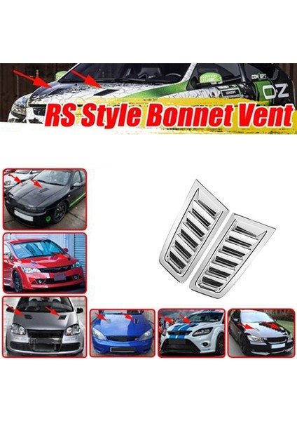 2pcs Araba Kaputu Kaput Havalandırmaları Izgaralar Ford Focus Için Hava Akışı Alım Davlumbazları (Yurt Dışından) fırsatları