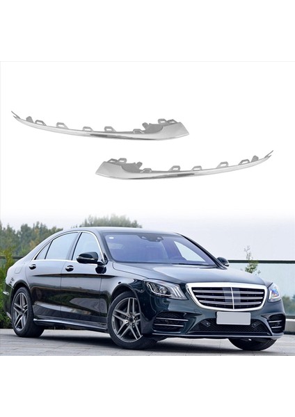 5x 2228857700 2228857800 Araba Ön Tampon Sol Yan Krom Trim Şeridi Mercedes-Benz W222 S Sınıf 2018 2019 2020 (Yurt Dışından) indirimleri