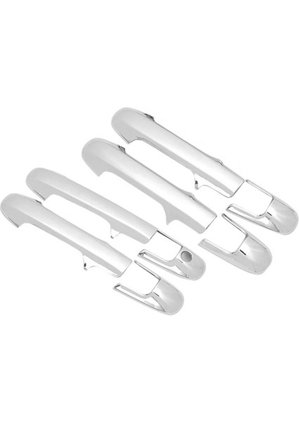 Araba Krom Araba Dış Yan Kapı Kolu Honda Accord Sedan 4 Doors Için Kapak 2003-2007 Yolcu Yan Anahtar Deliği Olmadan (Yurt Dışından)