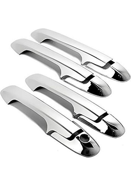 Araba Krom Araba Dış Yan Kapı Kolu Honda Accord Sedan 4 Doors Için Kapak 2003-2007 Yolcu Yan Anahtar Deliği Olmadan (Yurt Dışından) fiyatları