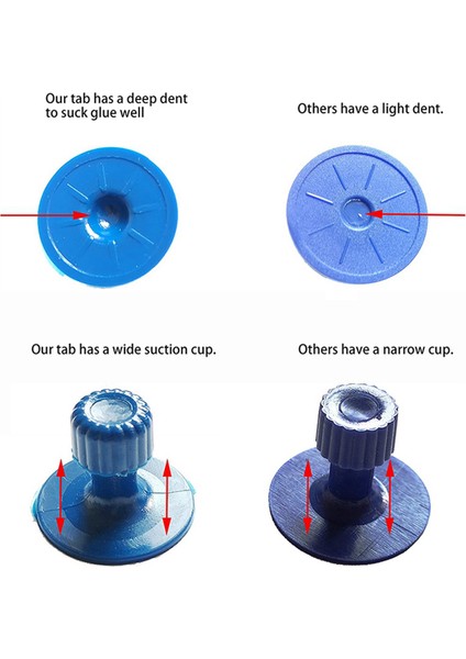 180 Pc Çeker Sekmeleri Boyasız Dent Onarma Sekmeleri Tutkal Çekme Sekmeleri Kiti Küçük Döküm (Yurt Dışından) fırsatları