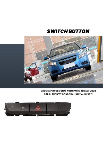 Chevrolet Cruze Için 20902228 2010-2015 Araba Tehlike Işık Anahtarı Uyarı Işık Düğmesi (Yurt Dışından) indirimleri