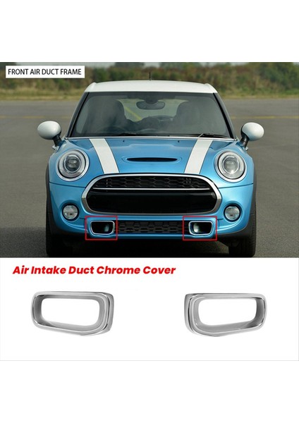 1paır Ön Hava Kanalı Trim 5111737809 51117337810 Bmw Mini Cooper S F55/F56/F57 2014-2021 Hava Alım Krom Kapak (Yurt Dışından) modelleri