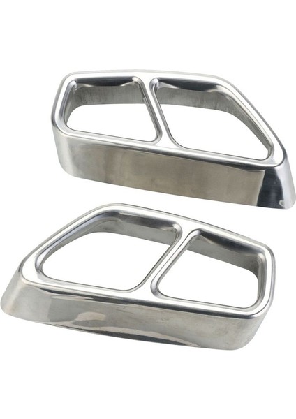 Dört Egzoz Kapağı Modifikasyonu Tail Borusu Trim Kapak Bmw 5 Serisi G30 2017-2019 (Yurt Dışından)