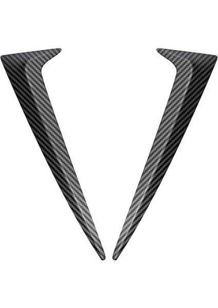 Toyota Sienna 2020-2022 Için Araba Karbon Fiber Dikey Arka Cam Yan Spoyler Kanadı (Yurt Dışından)