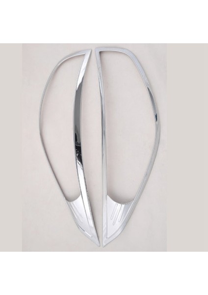 4pcs Abs Krom Arka Arka Lamba Lamba Kaputu Dekorasyon Kapağı &amp 2pcs Abs Chrome Ön Işık Kapağı Far Kapakları (Yurt Dışından) indirimleri