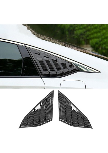 Araba Arka Yan Havalandırma Çeyrek Pencere 2018-2022 Honda Accord Karbon Fiber Renk (Yurt Dışından) fiyatları