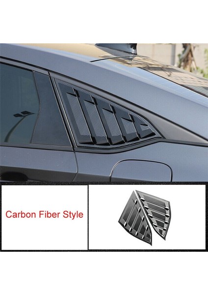Araba Arka Yan Havalandırma Çeyrek Pencere 2018-2022 Honda Accord Karbon Fiber Renk (Yurt Dışından) modelleri