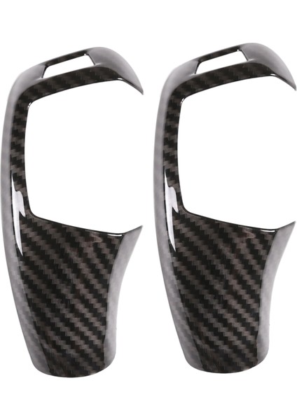 2x Araç Sağ Drive Dişli Vites Değiştirme Düğmesi Kapak Bmw F10 F20 F20 F30 F32 X3 X4 X5 X6 Serisi (Yurt Dışından)