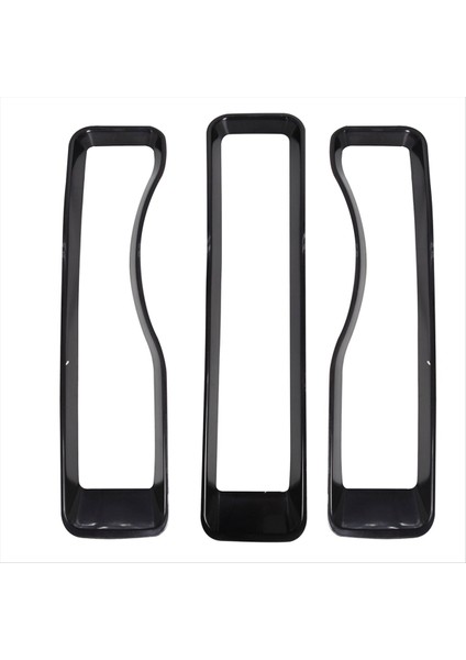 Wrangler 2018 Yeni Model Jeep Dış Değişiklik Için Siyah Ön Grille Çerçeve Far Yüzüğü Mesh Halkası (Yurt Dışından) indirimleri