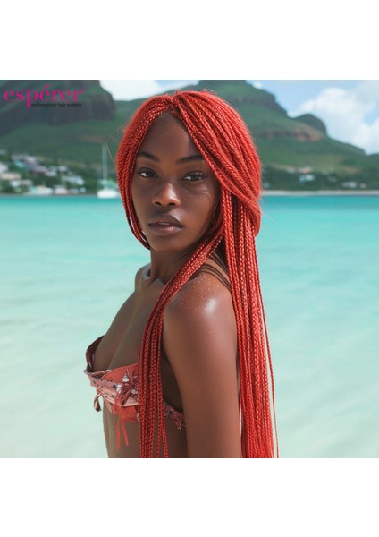 Sentetik Örgülük Saç Esperer 100 Gr. - Kırmızı fiyatları